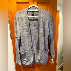 90 Degrees by Reflex Yoga Jacket, Medium, Gray